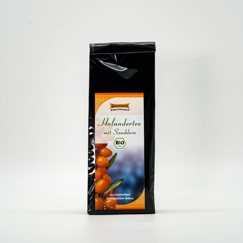 Bio Holunder-Tee mit Sanddorn