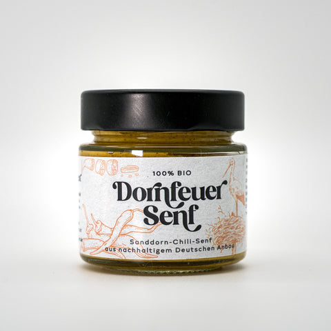 Dornfeuer-Senf – Sanddorn-Chili-Senf