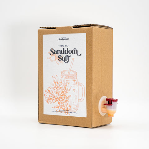 Sanddorn Saft - 1,5 Liter Bag in Box