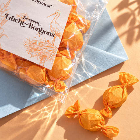 Sanddorn Frucht-Bonbons